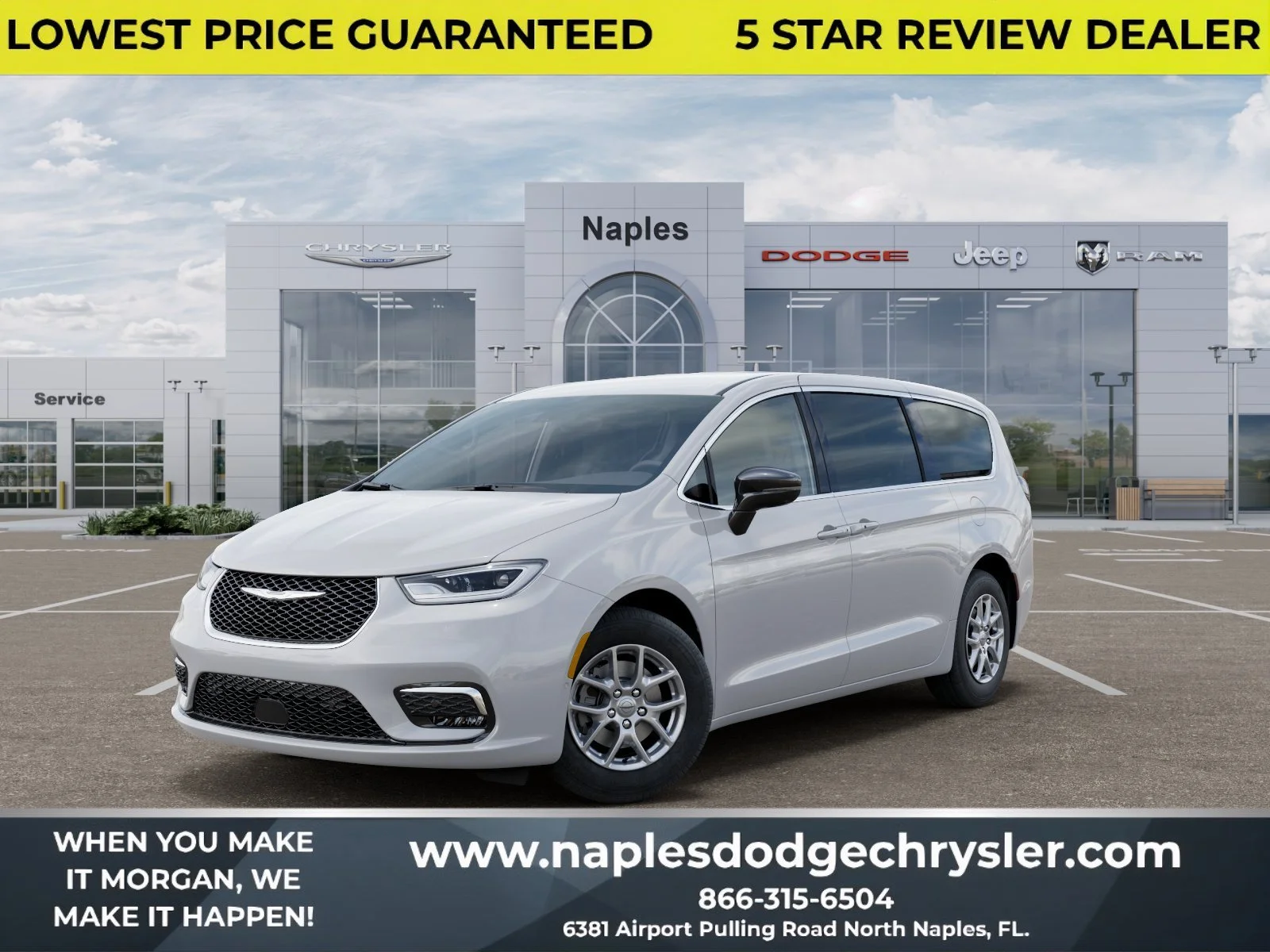New 2026 Chrysler Pacifica Select Passenger Van in Naples #R256562