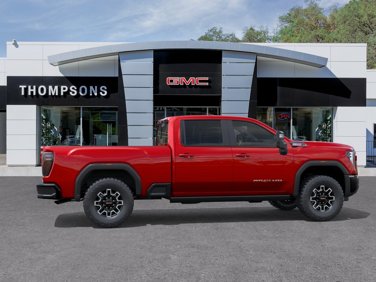 New 2026 Volcanic Red Tintcoat GMC AT4X image 3
