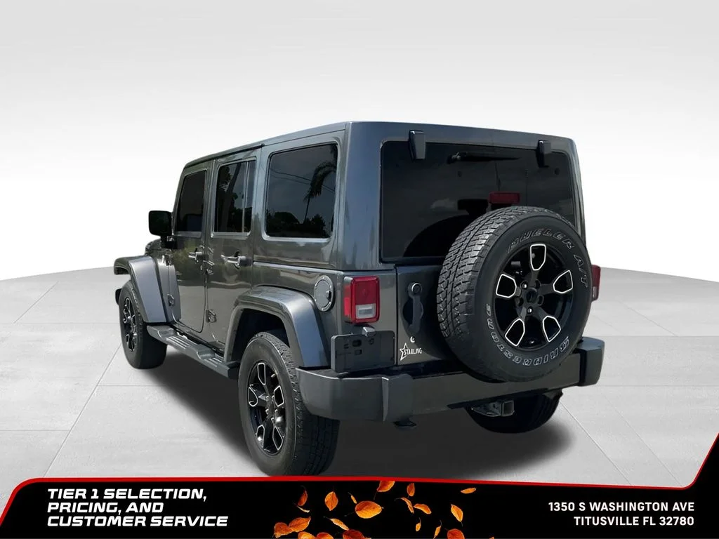 Used 2018 Gray Jeep Unlimited Sahara image 6