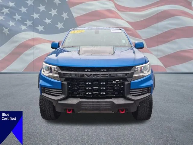 Used 2022 Blue Chevrolet ZR2 image 7
