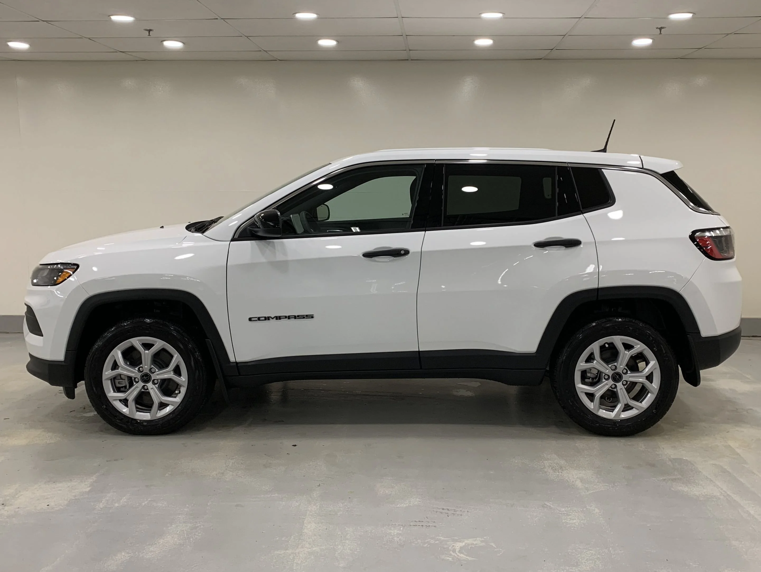 New 2026 Bright White Jeep Sport image 2