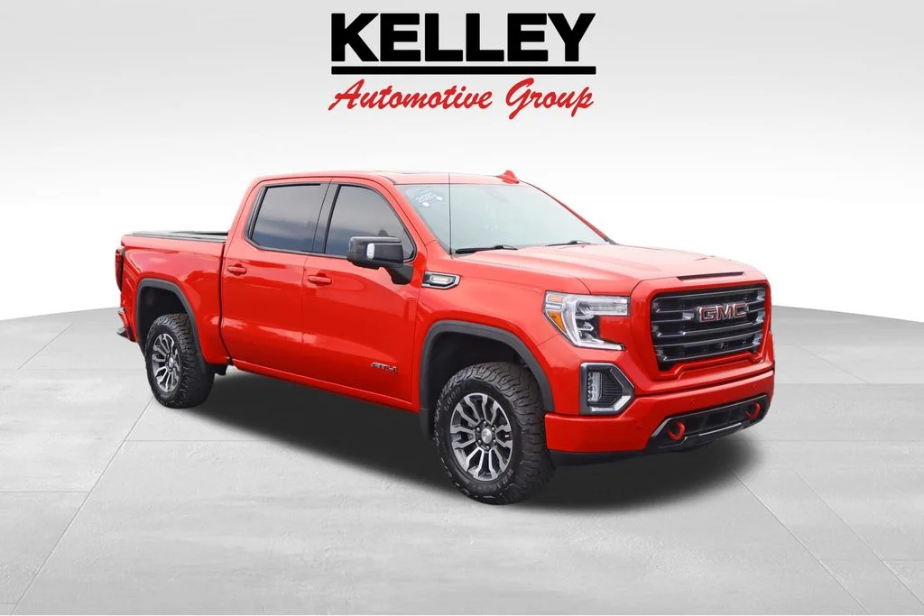 Used 2021 Red GMC AT4 image 1