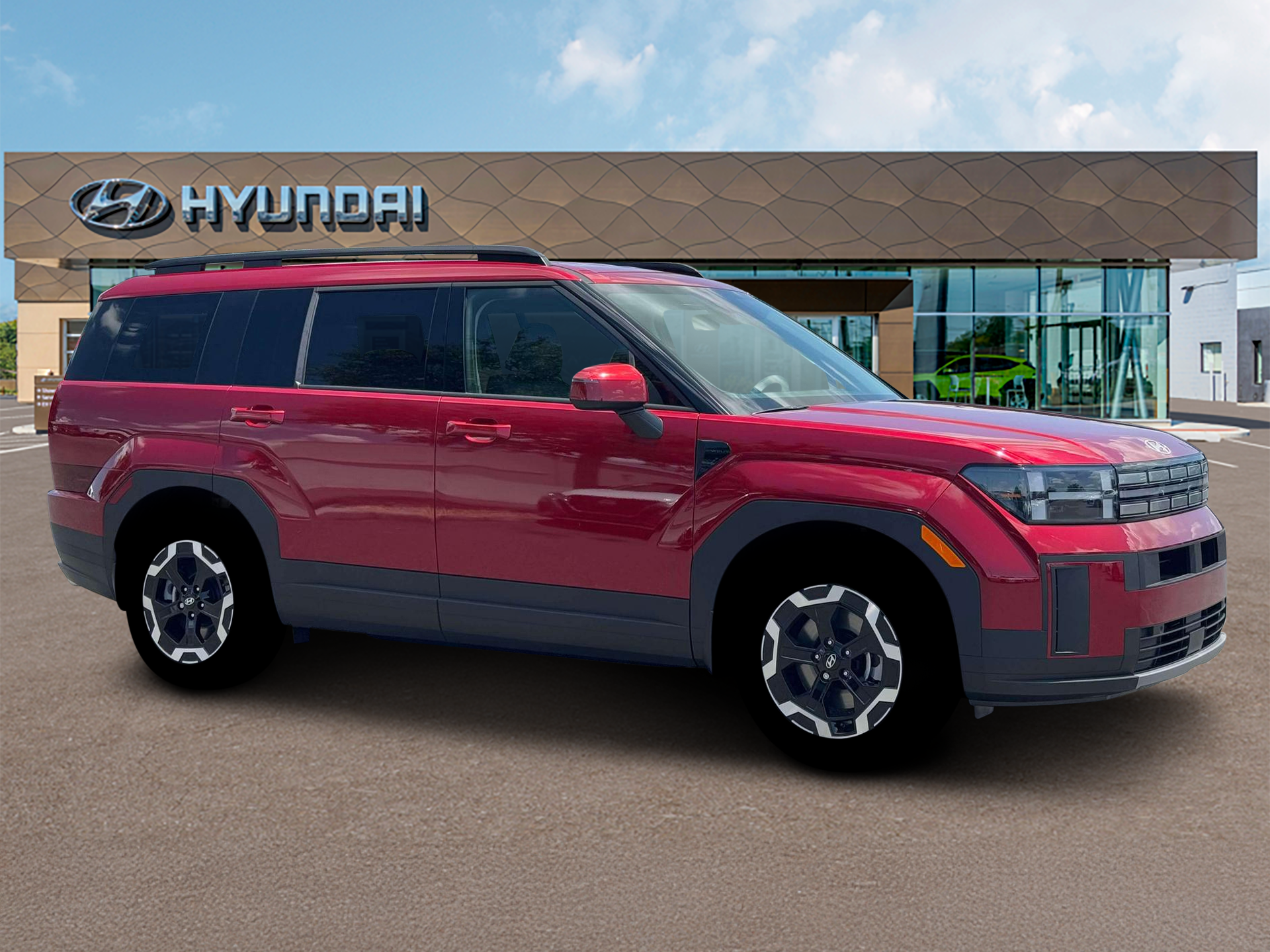 New 2026 Red Hyundai SEL AWD image 10