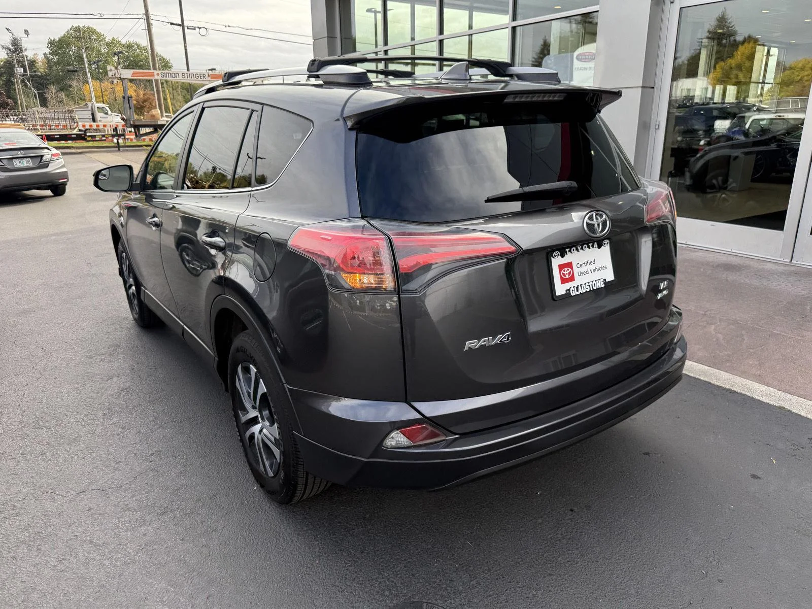 Used 2017 Magnetic Gray Metallic Toyota LE image 4