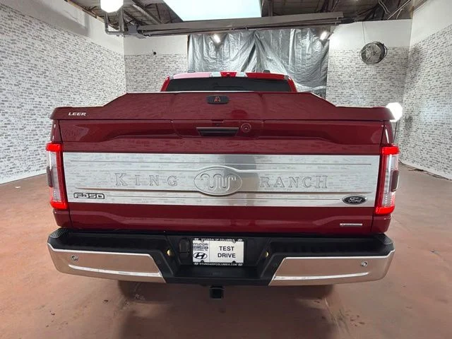 Used 2022 Red Ford King Ranch image 6