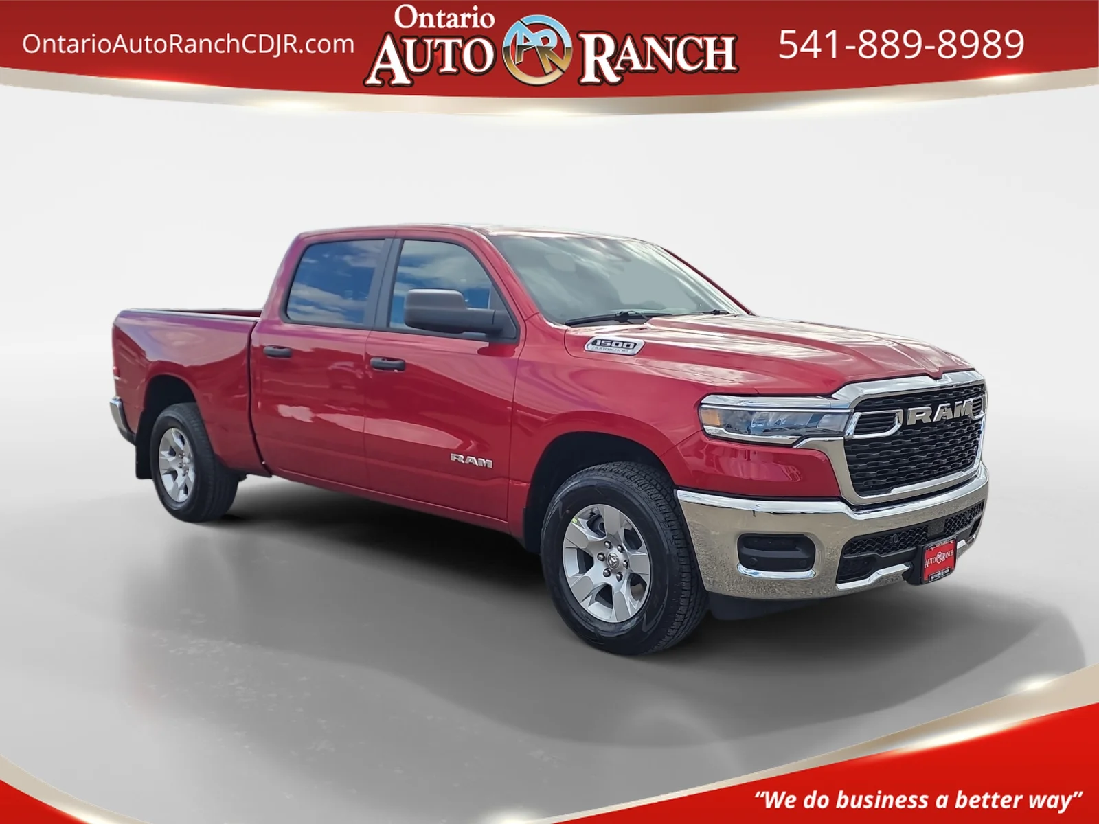 New 2027 Molten Red Pearlcoat Ram Tradesman image 1