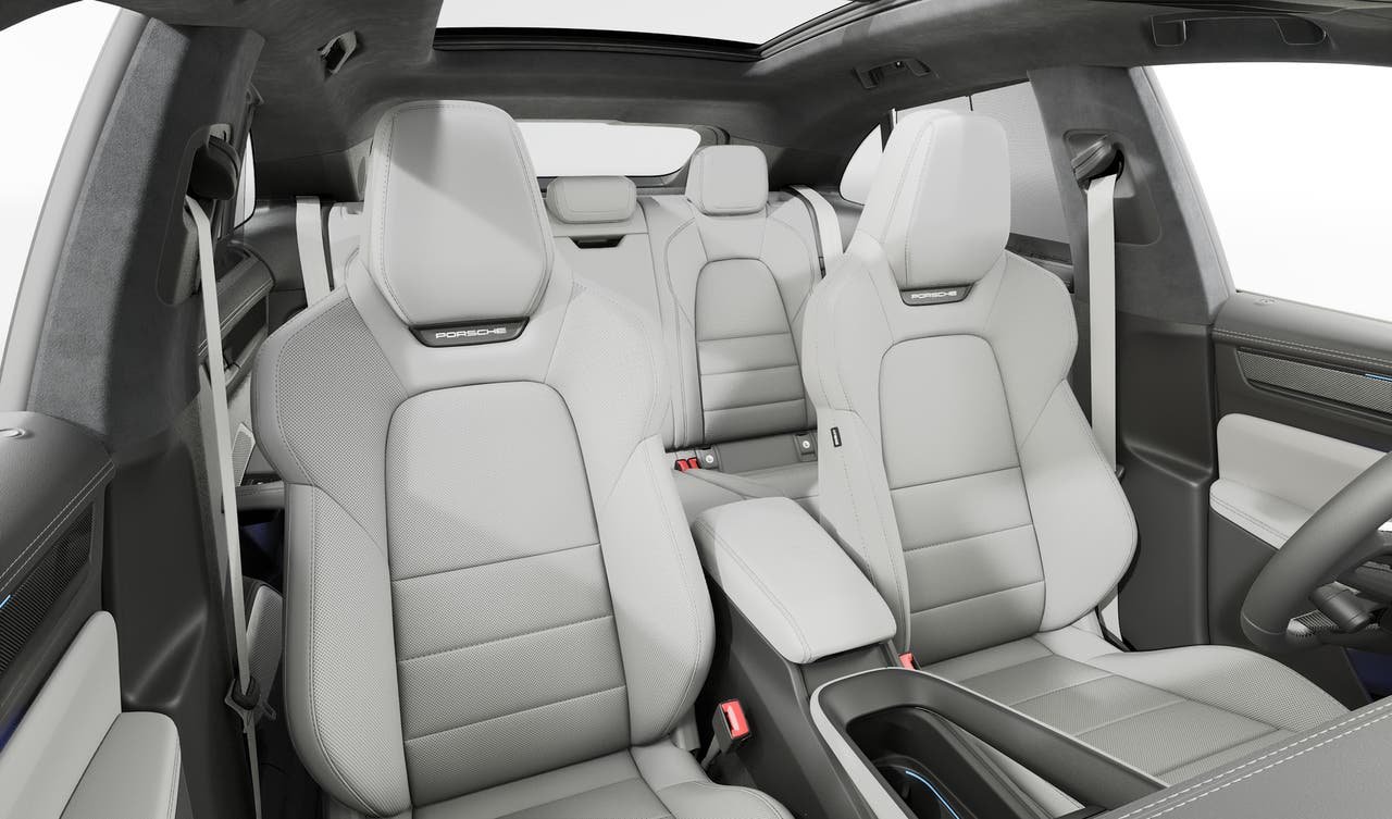 New 2026 Volcano Grey Metallic Porsche Turbo Electric image 12