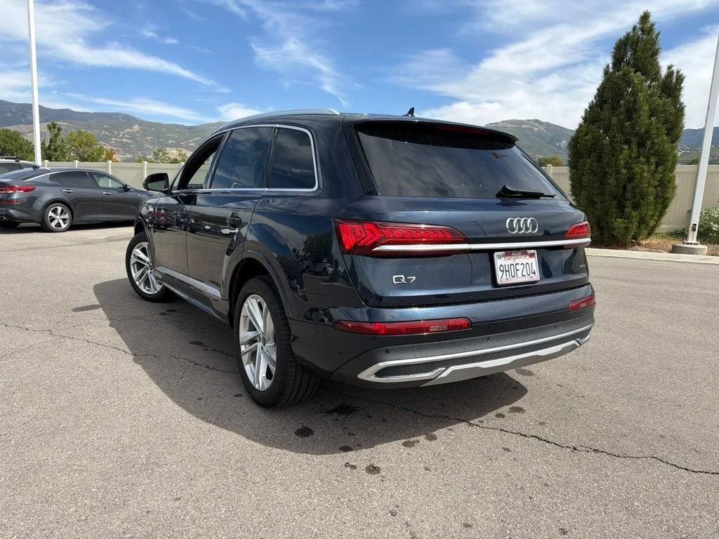 Used 2023 Blue Metallic Audi Premium image 11