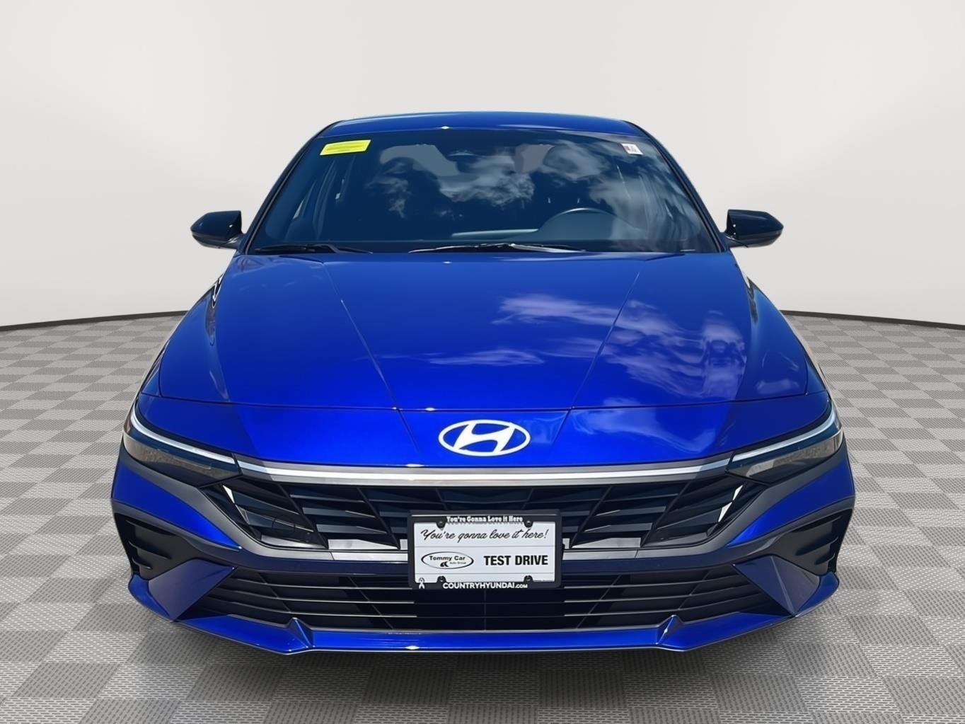 Used 2025 Intense Blue Hyundai SEL Sport image 2