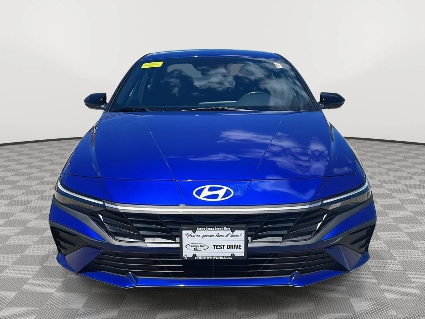 Used 2025 Intense Blue Hyundai SEL Sport image 2