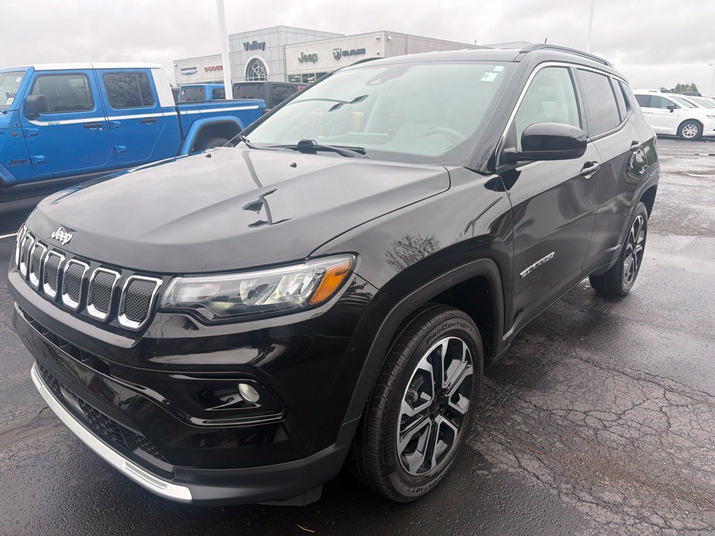 Certified Used 2022 Black Jeep Limited image 2