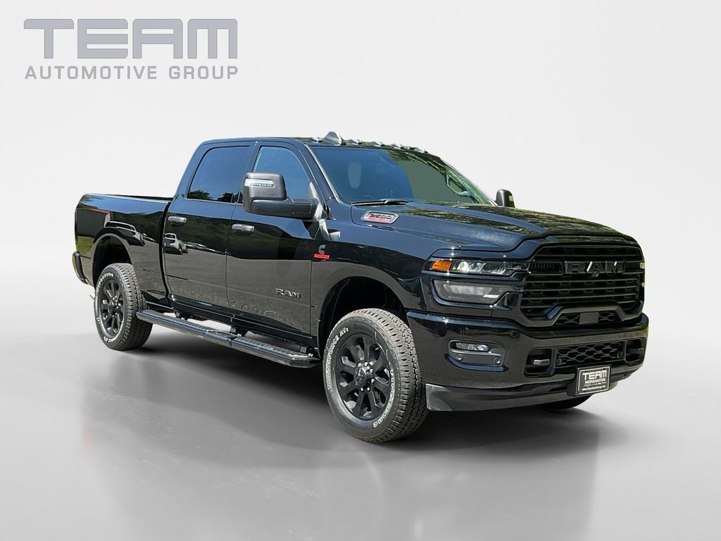 New 2026 Diamond Black Crystal Pearl-Coat Exterior Paint RAM Big Horn image 1