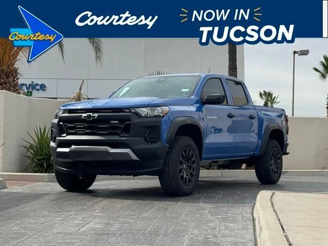 New 2026 Blue Chevrolet Trail Boss image 1