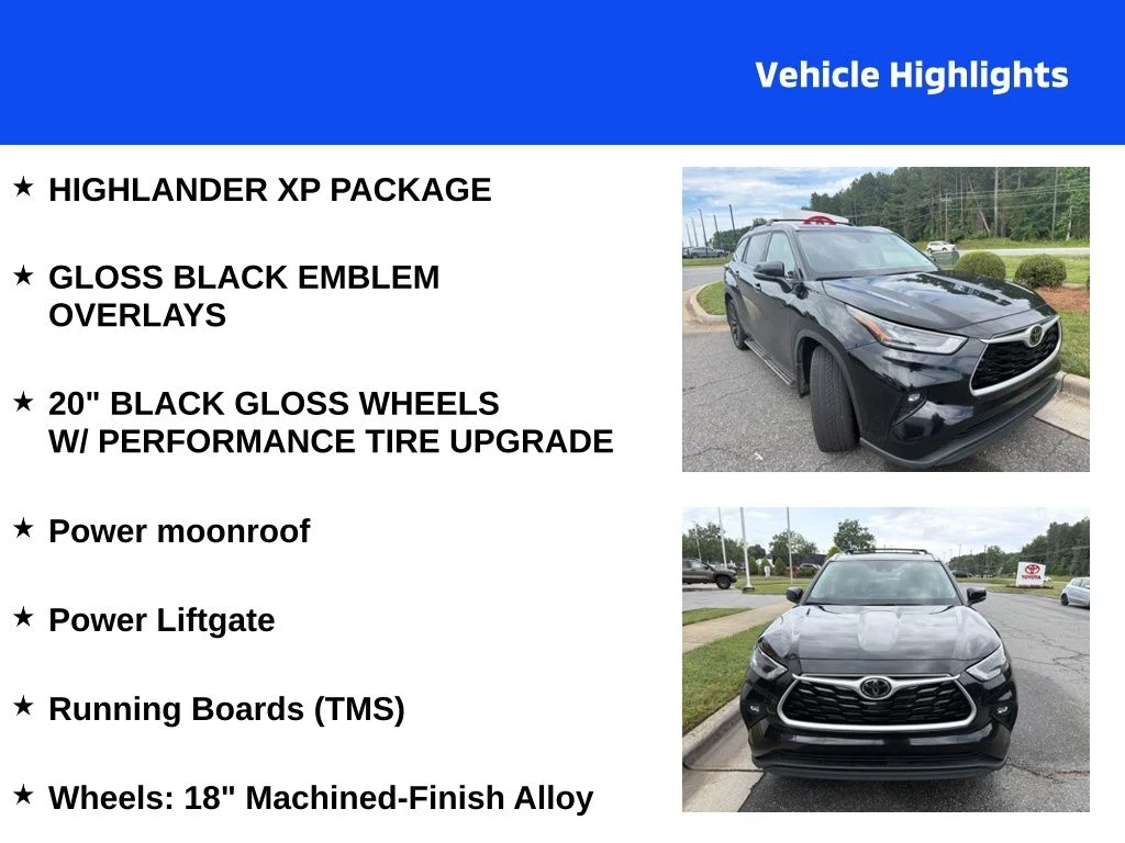 Used 2024 Black Toyota XLE image 4