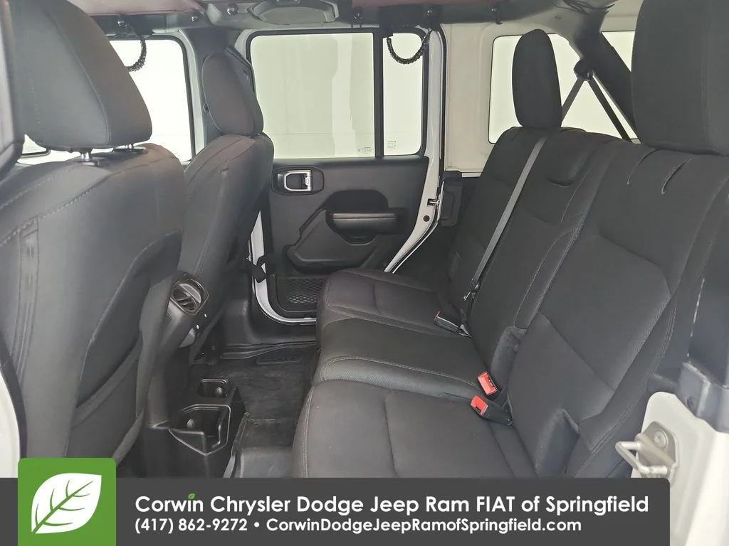 Certified Used 2020 White Jeep Unlimited Sport image 30
