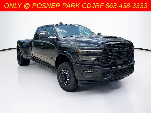 New 2026 Diamond Black Crystal Pearl-Coat Exterior Paint RAM Limited image 3