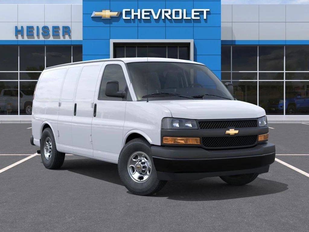 New 2026 White Chevrolet Work Van image 7