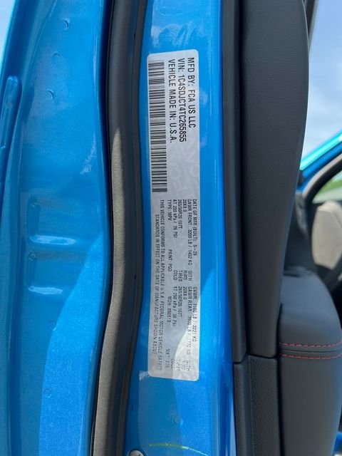 New 2026 B5 Blue Exterior Paint Dodge GT Premium HEMI V8 image 32