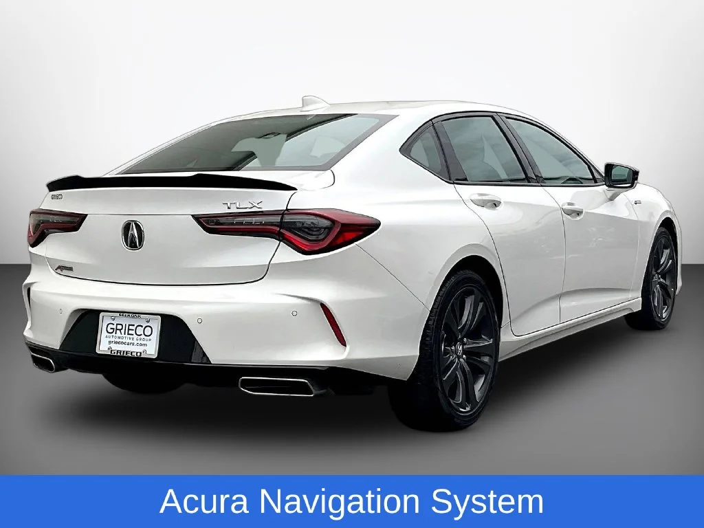 Used 2022 Platinum White Pearl Acura A-Spec Package image 7