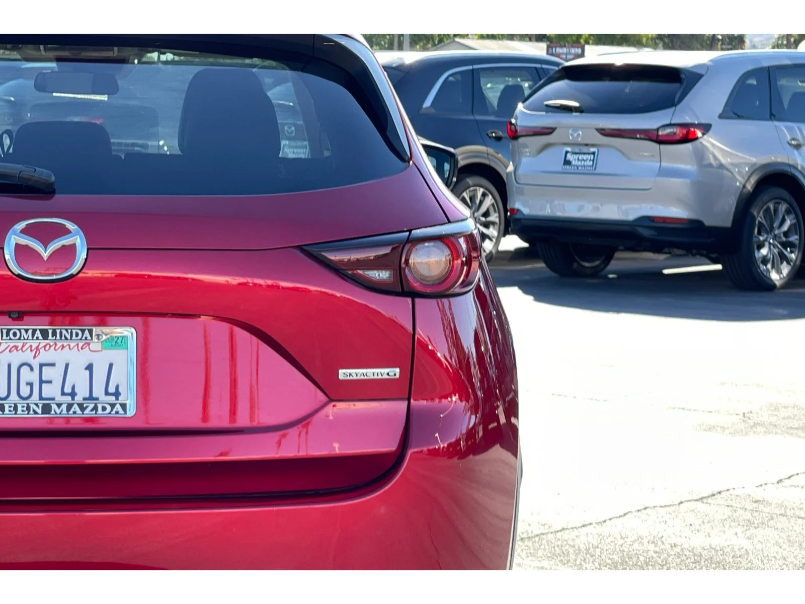Used 2020 SOUL RED CRYSTAL Mazda Touring image 17