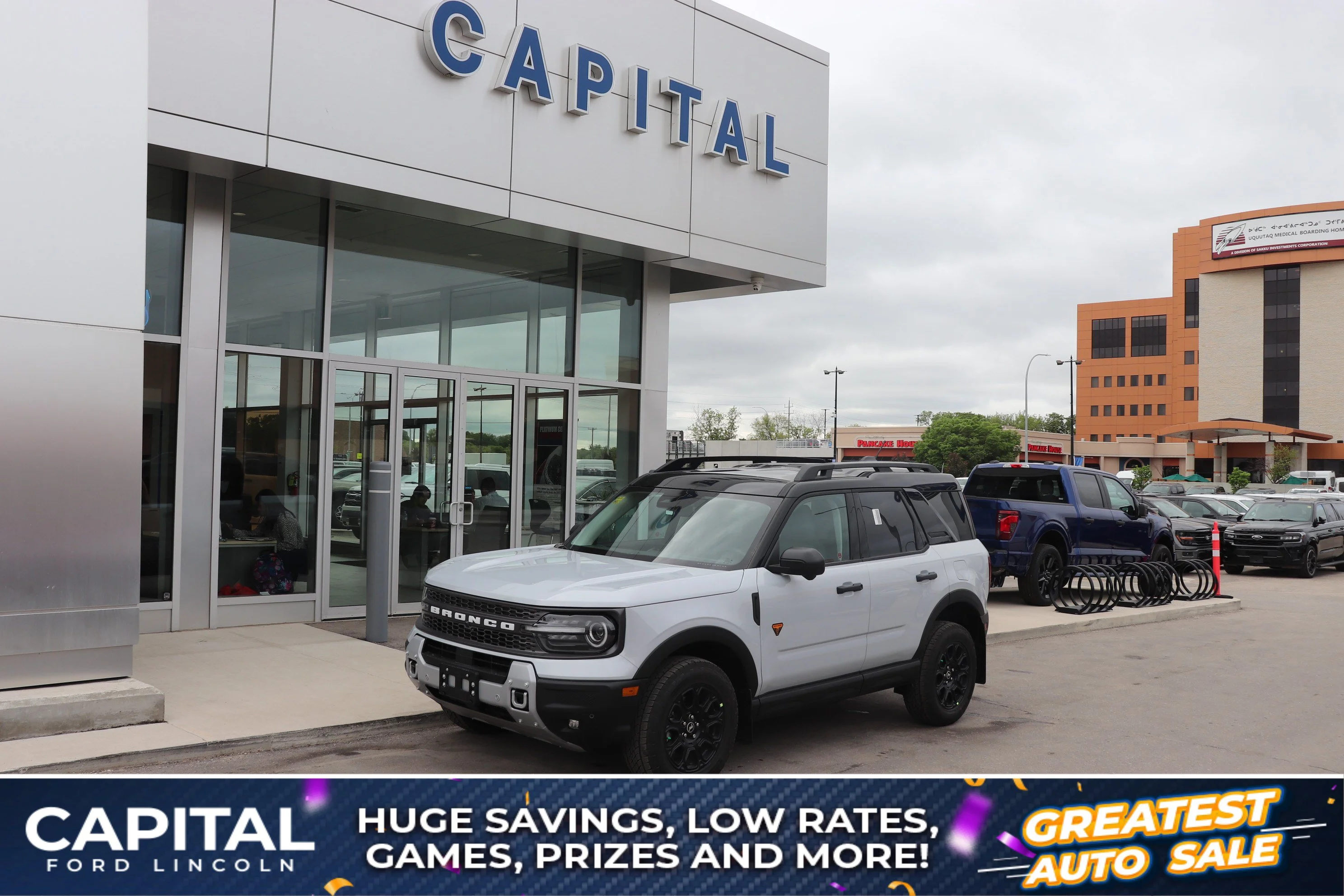 New 2026 SPACE WHITE METALLIC Ford Badlands image 1
