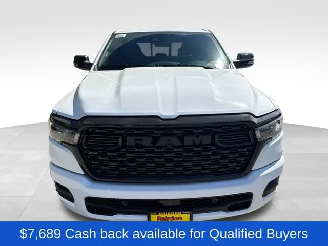 New 2026 Bright White Clear-Coat Exterior Paint RAM Big Horn/Lone Star image 2