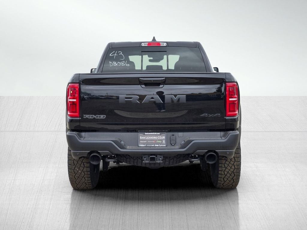 New 2026 Diamond Black Crystal Pearl-Coat Exterior Paint RAM RHO image 5