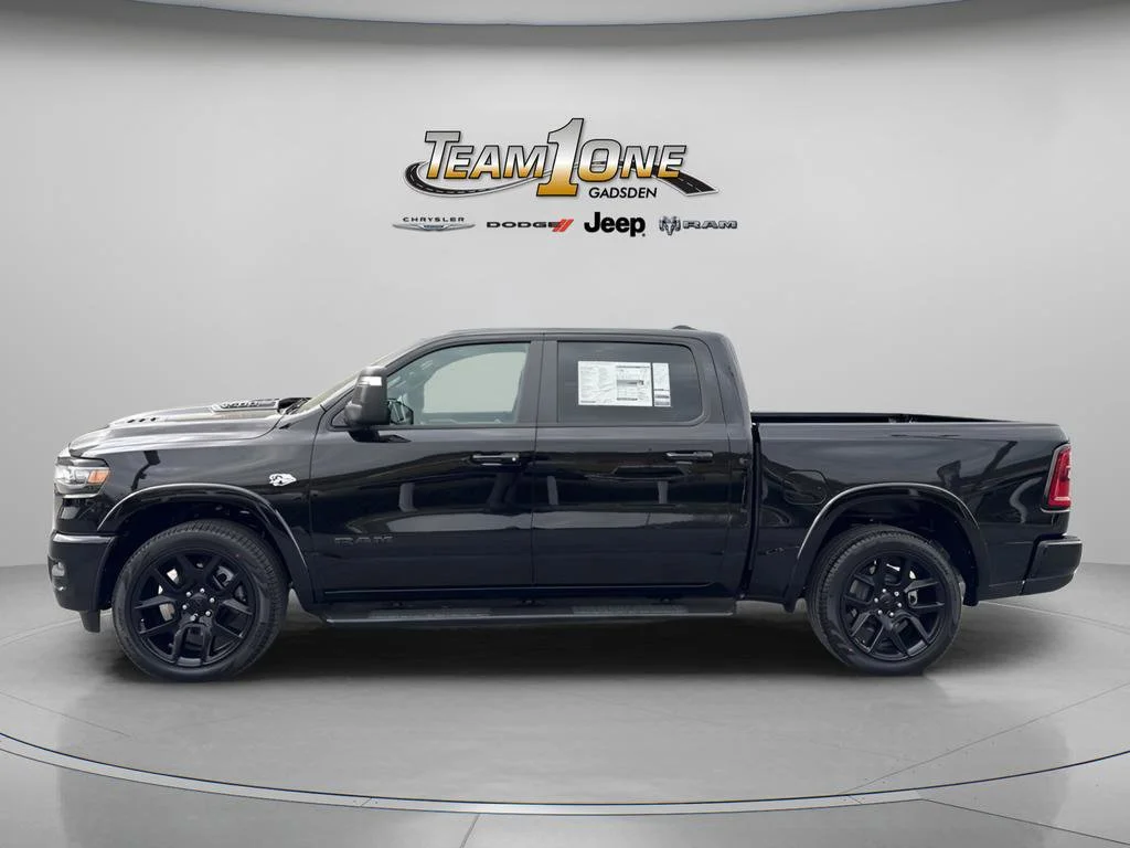 New 2026 Diamond Black Crystal Pearl-Coat Exterior Paint RAM Laramie image 6