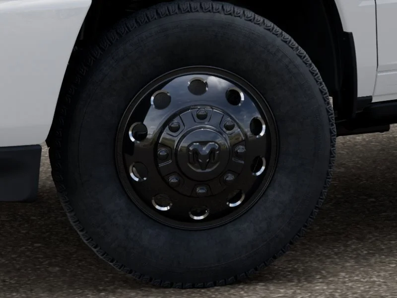 New 2027 Bright White Clear-Coat Exterior Paint RAM Laramie image 8