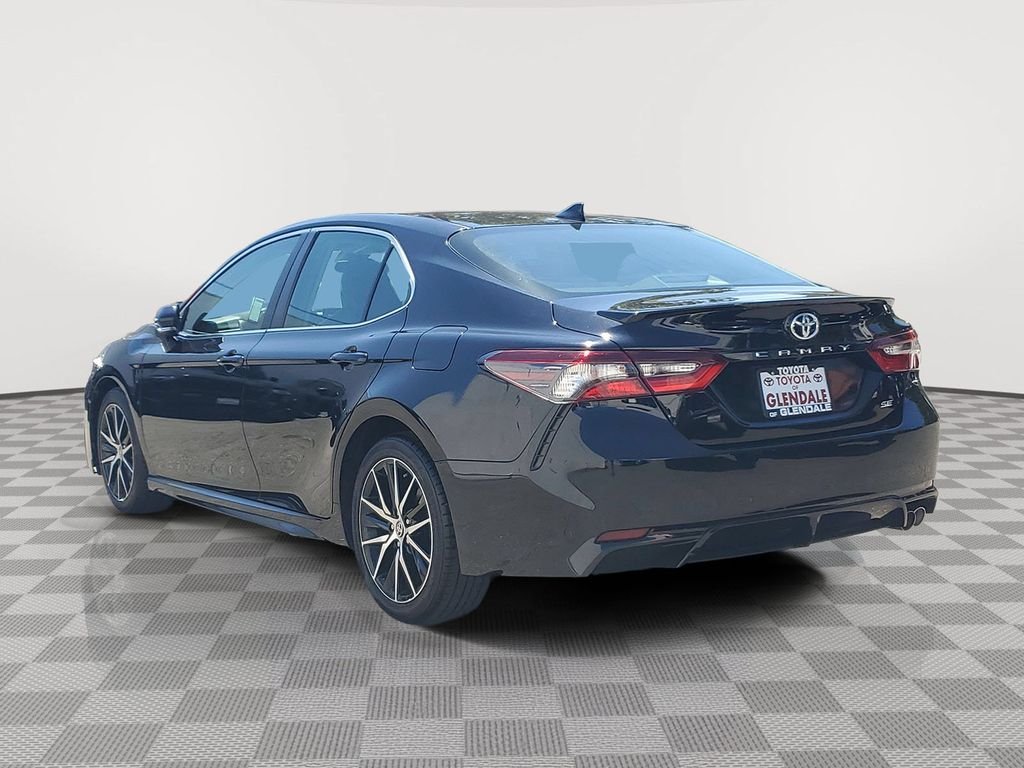 Certified Used 2023 Midnight Black Metallic Toyota SE image 3