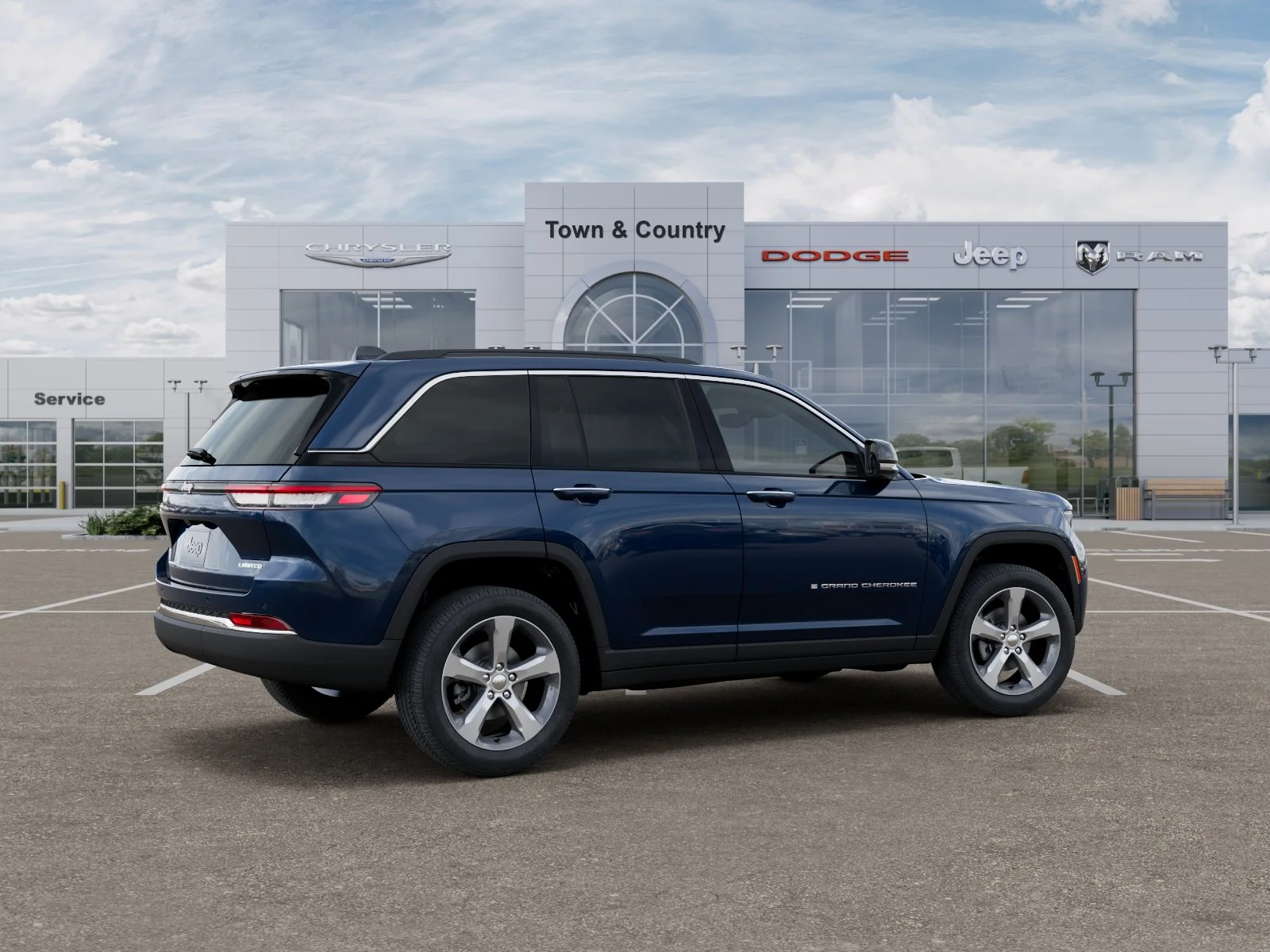 New 2026 Fathom Blue Pearl-Coat Exterior Paint Jeep Limited image 30
