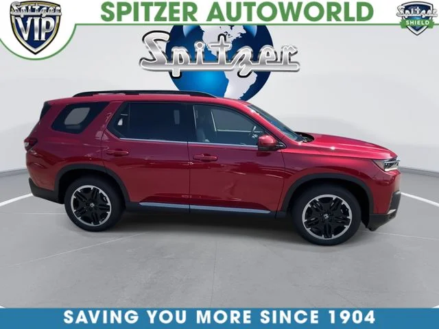 New 2026 Radiant Red Metallic II Honda AWD Touring Blackout image 10