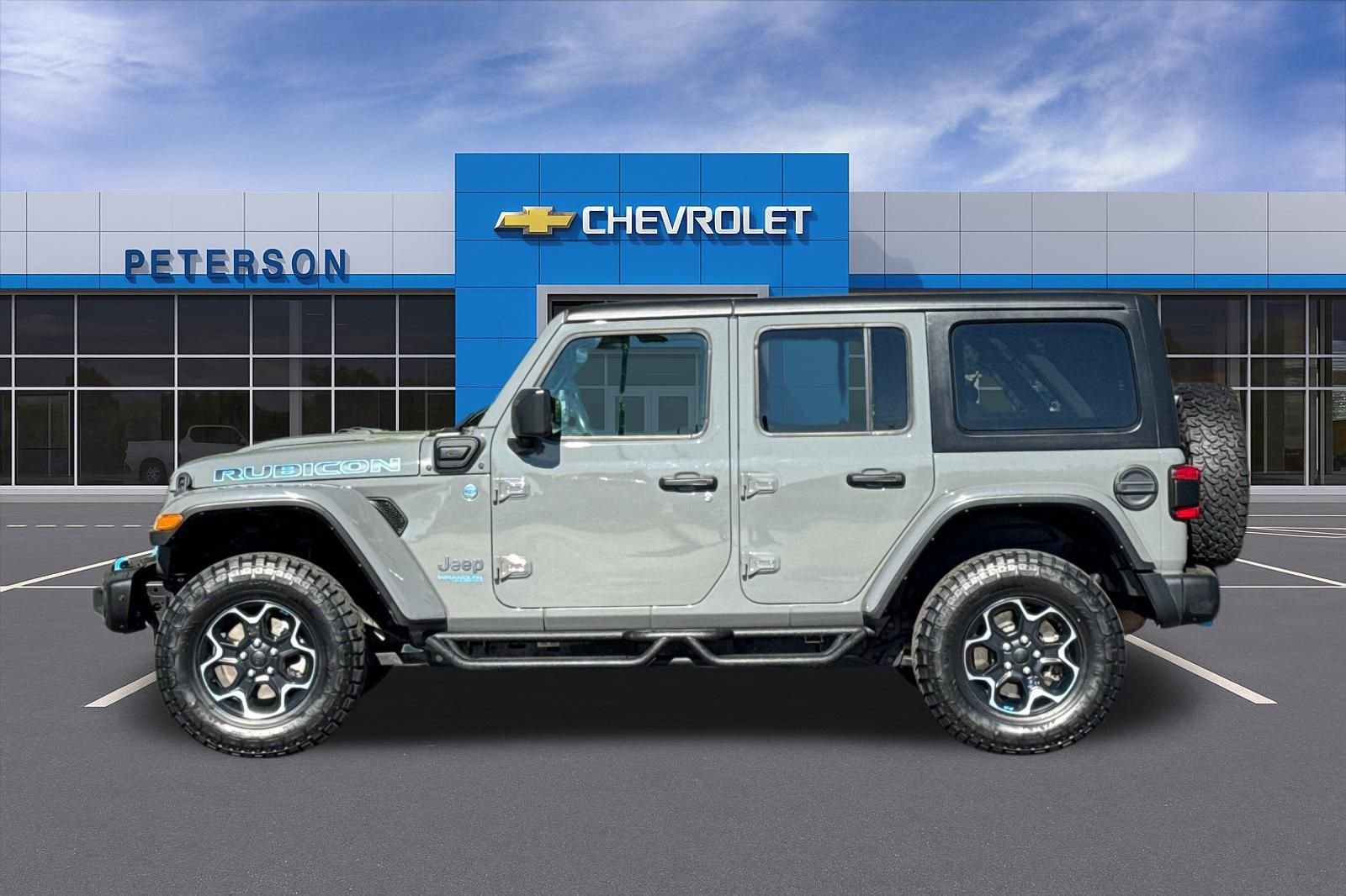 Used 2022 Gray Jeep Unlimited Rubicon image 7