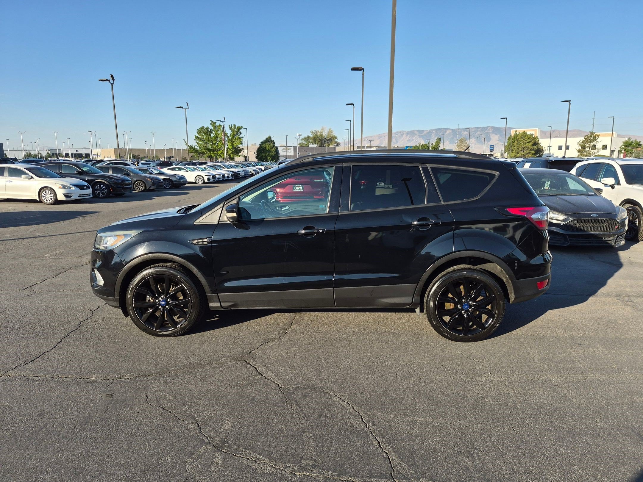 Used 2017 Shadow Black Ford Titanium image 7
