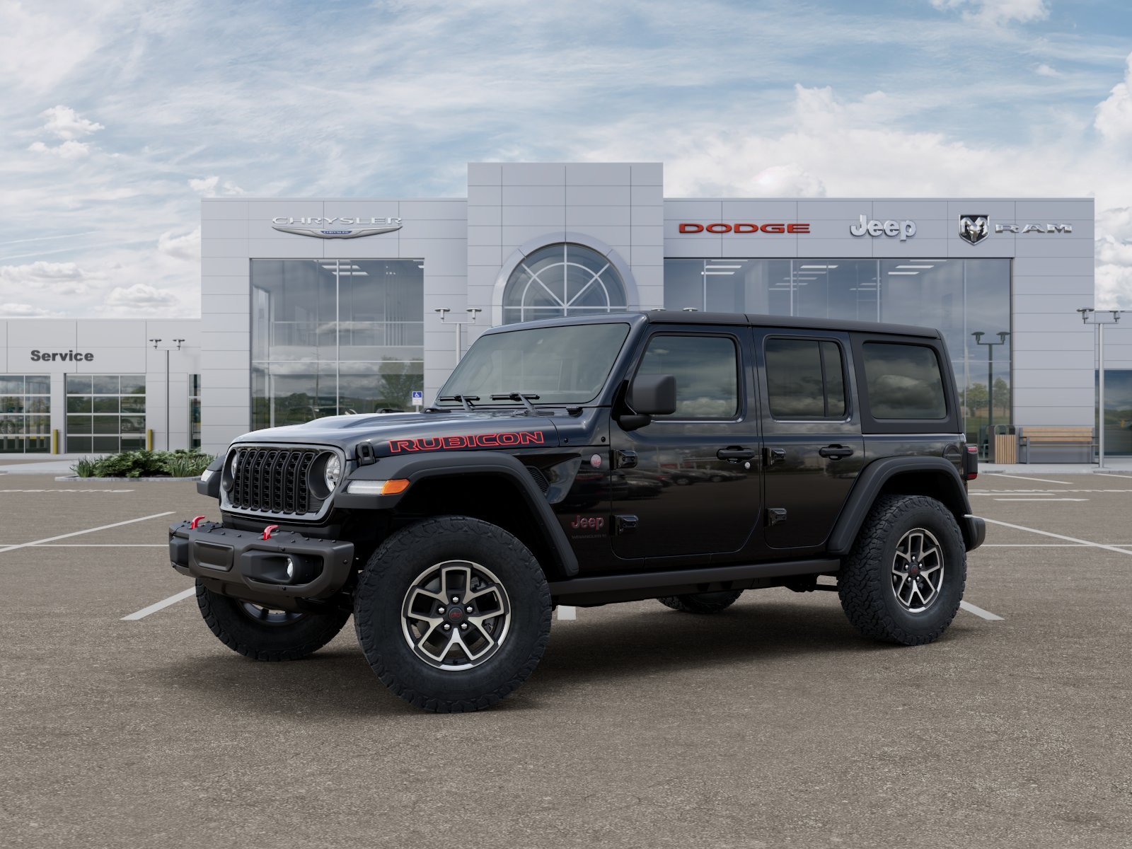 New 2025 Black Clearcoat Jeep Rubicon TG316 CUSTOM image 37