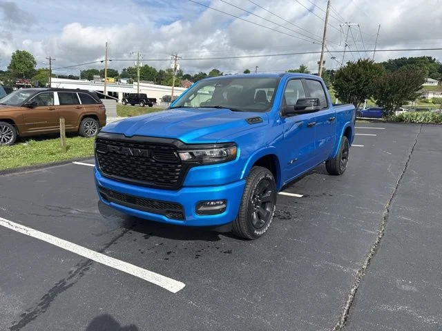 New 2026 Hydro Blue Pearl-Coat Exterior Paint RAM Big Horn/Lone Star image 3