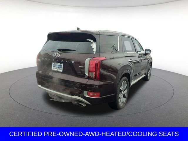 Certified Used 2021 Red Hyundai Limited image 7