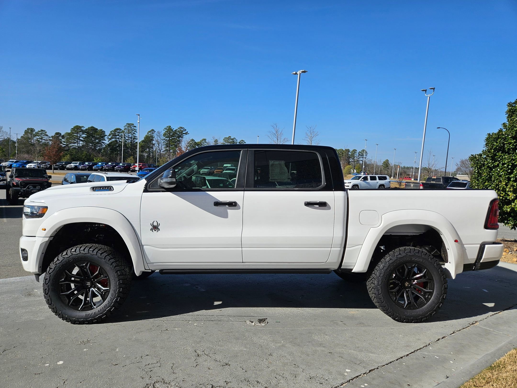 New 2026 Bright White Clear-Coat Exterior Paint RAM Big Horn image 4