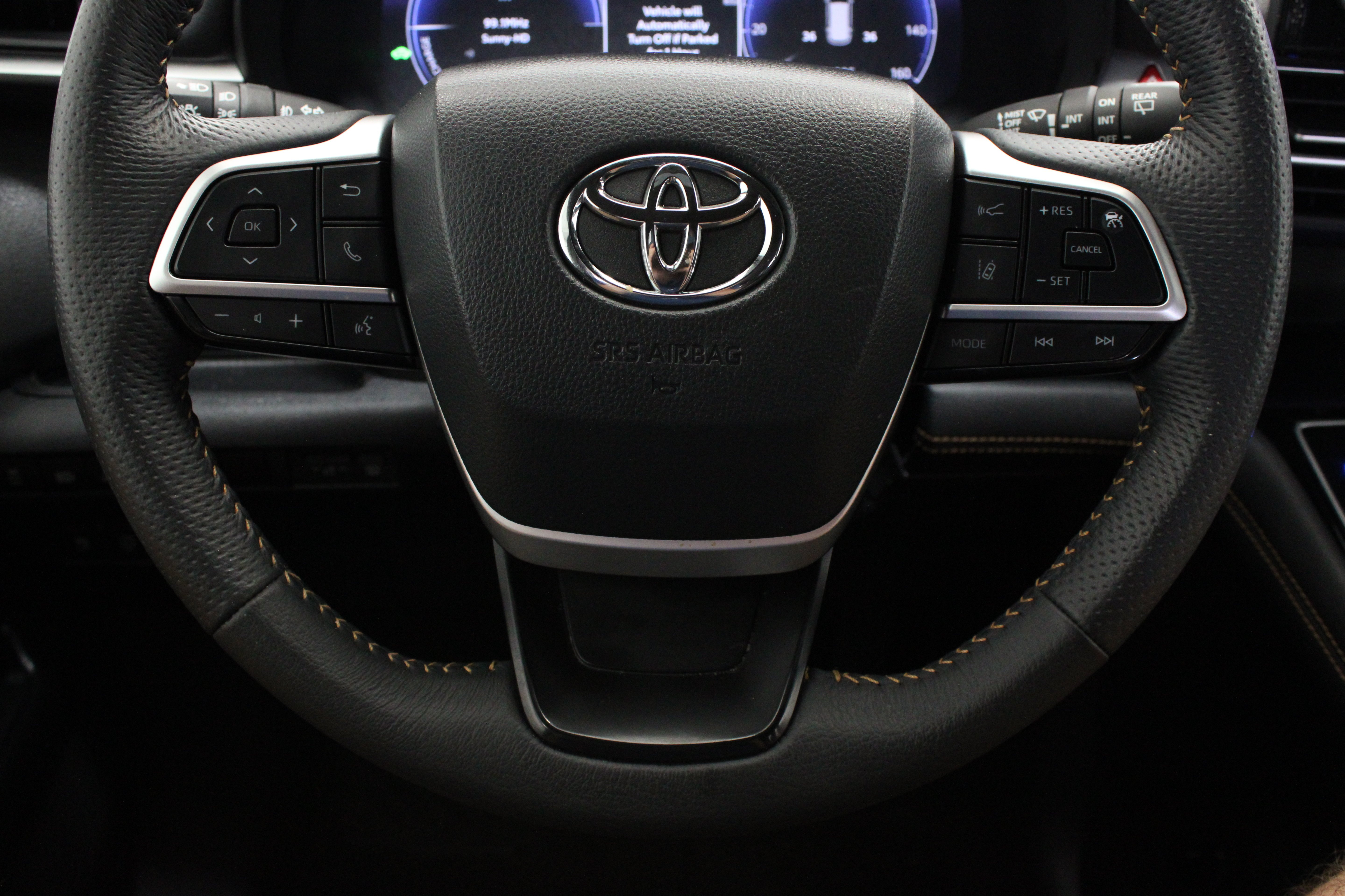 Certified Used 2025 Midnight Black Metallic Toyota Woodland Edition 2.5L/Electric image 25