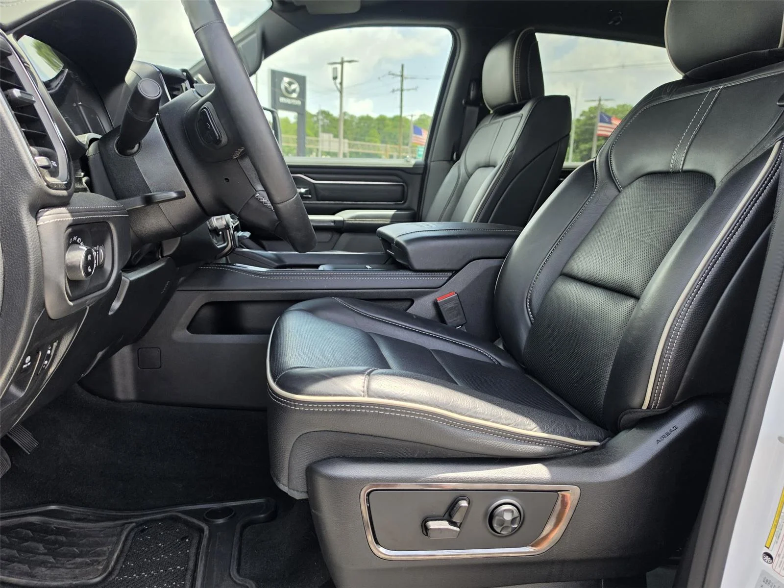 Used 2023 Bright White Clearcoat Ram Limited image 18