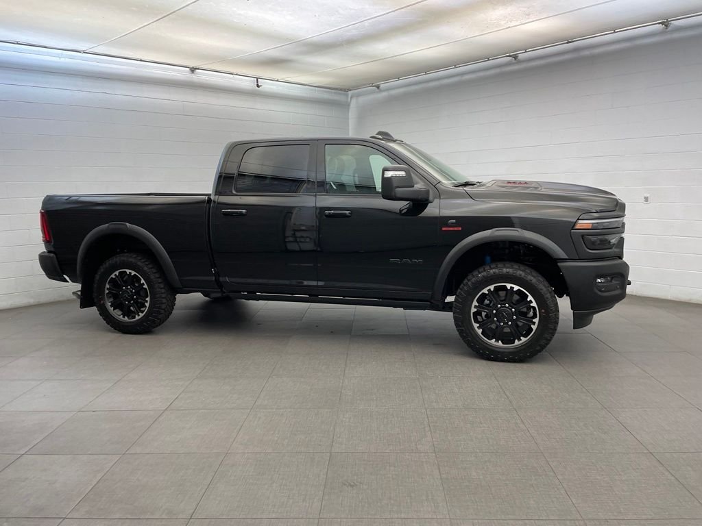 New 2026 Diamond Black Crystal Pearl-Coat Exterior Paint RAM Rebel image 2