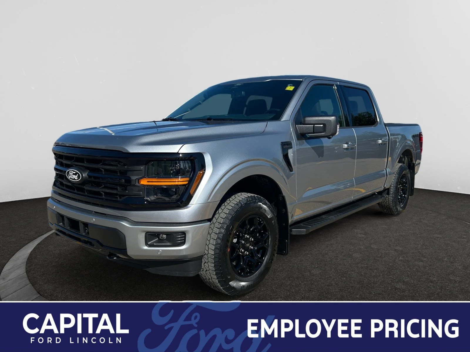 New 2026 Iconic Silver Metallic Ford XLT image 1