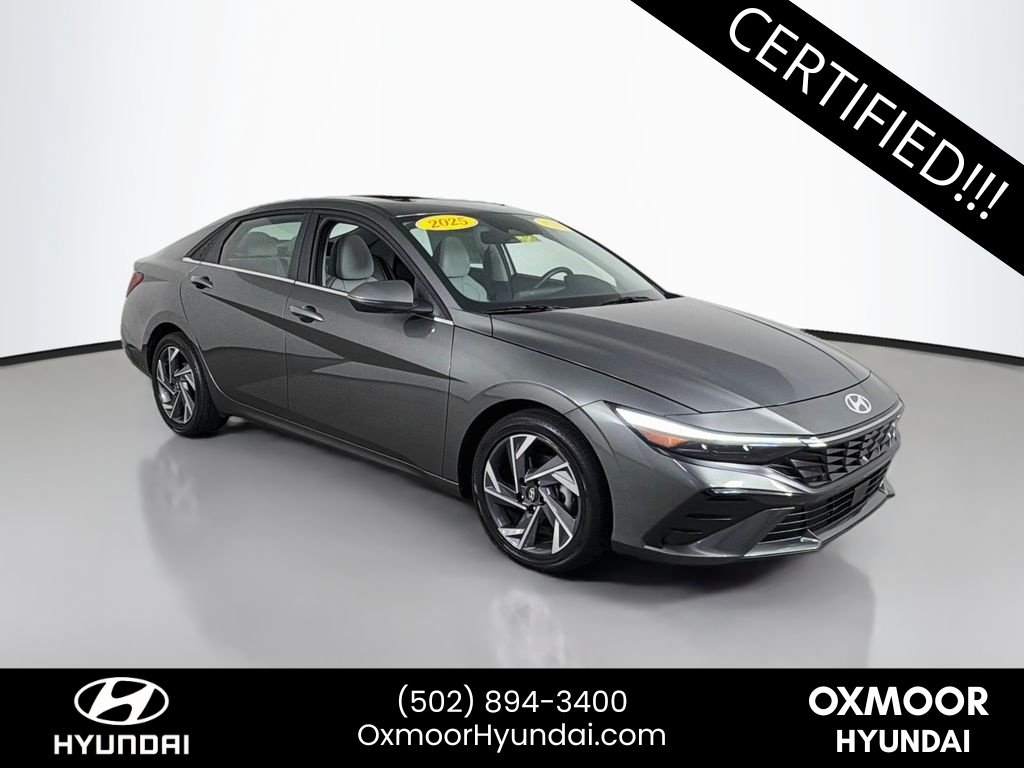 Certified Used 2025 Amazon Gray Hyundai Limited image 1