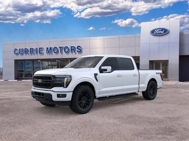 New 2026 Star White Metallic Tri-Coat Ford Lariat image 23