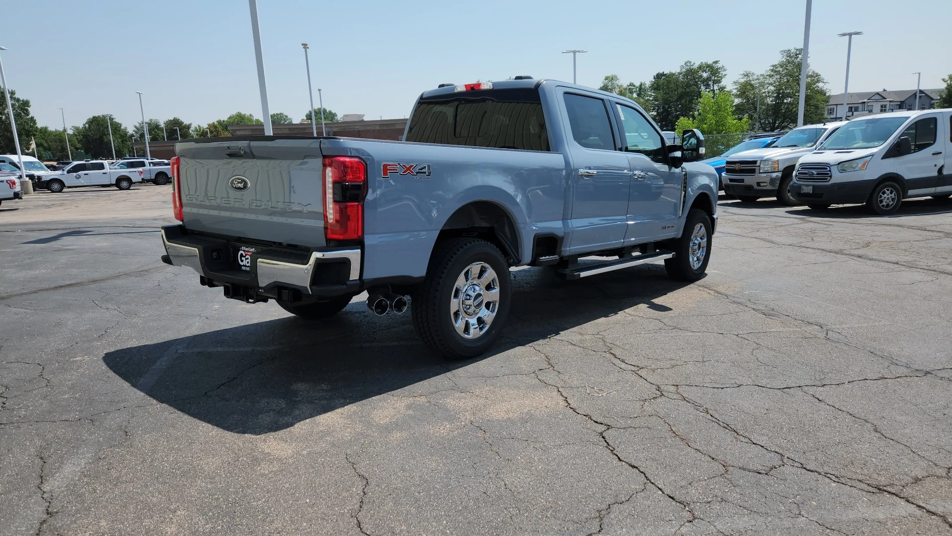 New 2026 Glacier Gray Metallic Tri-Coat Ford LARIAT image 8