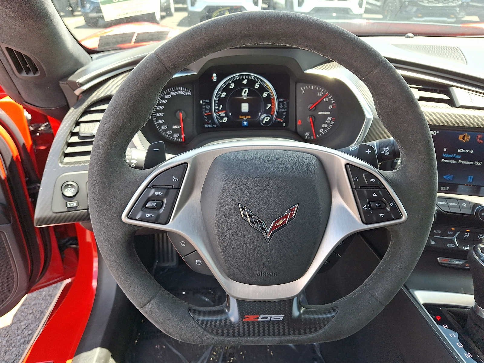Used 2015 Torch Red Chevrolet Z06 3LZ image 17