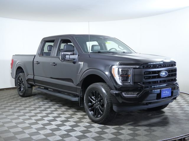 Certified Used 2021 Black Ford Lariat image 1