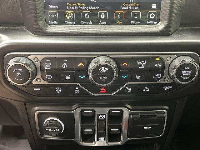 Used 2022 Bright White Clearcoat Jeep High Altitude image 25