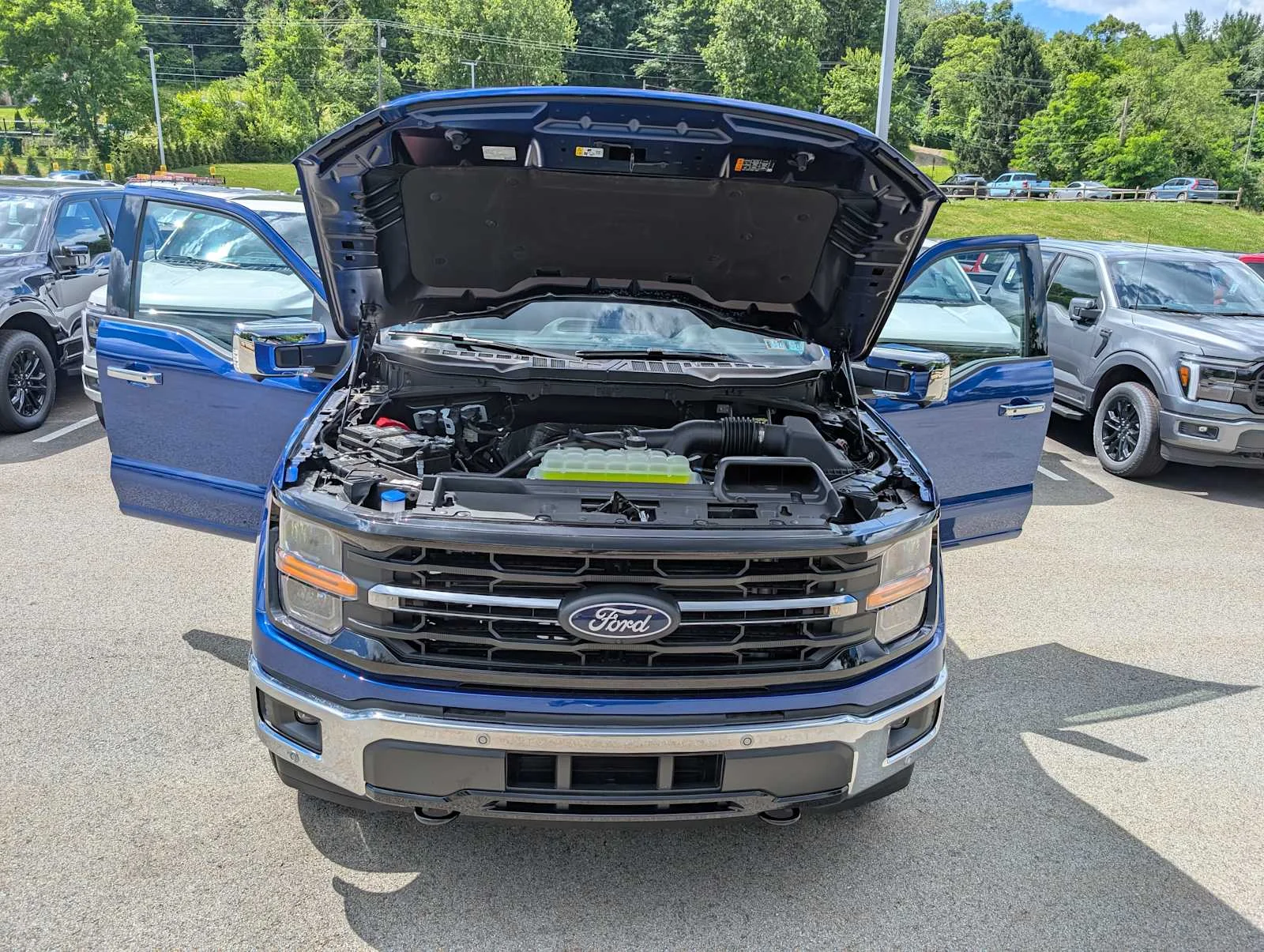 New 2026 Argon Blue Metallic Ford XLT image 10