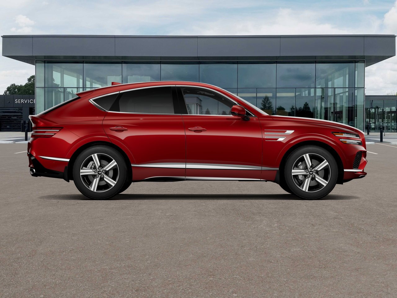 New 2026 Mauna Red Genesis GV80 COUPE 3.5T AWD image 20